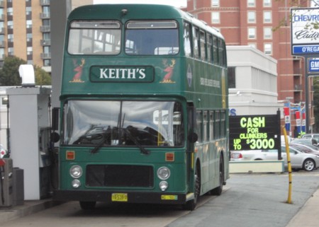 Gassing up at the Irving on Robie Street.